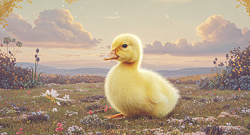 Charming Duckling: A Ultra Celebration, duckling, nature, spring, cute, Wildlife, cute spring HD wallpaper