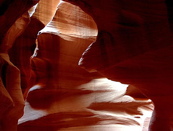 This Way Out, orange, light, canyon, rock HD wallpaper