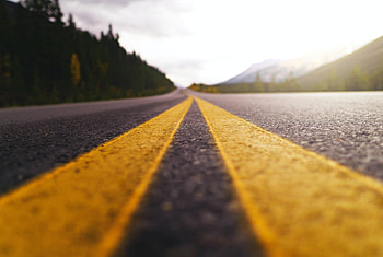 Miscellanea, Miscellaneous, Road, Markup, Asphalt, Dahl, Distance HD wallpaper