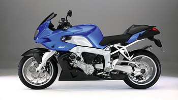 Blue Silver BMW K 1200 R Sport Motorcycle Bike HD wallpaper