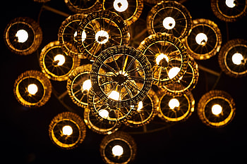 Shine, Light, Miscellanea, Miscellaneous, Illumination, Glow, Lighting, Light Bulbs, Chandelier HD wallpaper