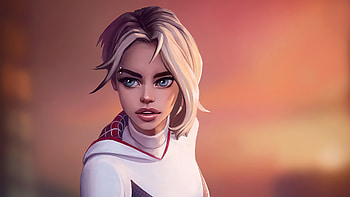 Gwen Stacy Best Fan Art , gwen-stacy, superheroes, artstation, artist, artwork, digital-art HD wallpaper