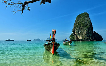 Railay Beach, fun, cool, nature, ocean HD wallpaper