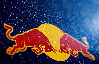 Red Bull Logo, Food HD wallpaper