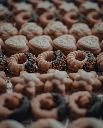Food, Desert, Cookies, Cookery, Cooking HD phone wallpaper