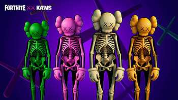 Fortnite x Kaws Fortnite HD wallpaper