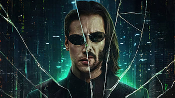 Matrix, Neo , Resurrections, mobile background HD wallpaper