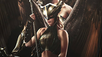 Hawkgirl, Character , Comic book illustration, DC Comics HD wallpaper