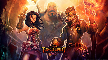 Video game, torchlight, warriors HD wallpaper