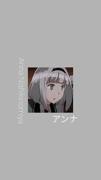 Anna Nishikinomiya, gray, senpai, shimoneta, anime HD phone wallpaper