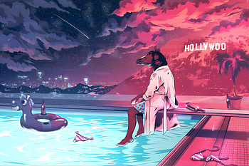 Bojack Horseman Netflix Tv Series Artwork, bojack-horseman, tv-shows, animated-tv-series, dribbble HD wallpaper