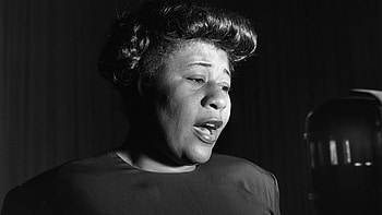 Ella Fitzgerald, Music fanart, Jazz vocalist, Legendary musician HD wallpaper
