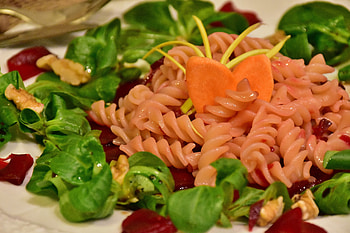 Food, Spiral, Spirals, Dinner, Supper, Salad, Macaroni, Pasta, Sauce HD wallpaper