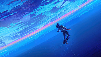 Floating Boy In Space, space, artist, artwork, digital-art HD wallpaper