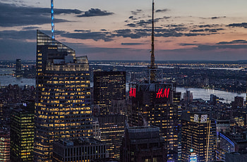 Cities, Night, Building, Skyscrapers, New York HD wallpaper