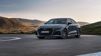 Stunning Audi RS3 Sedan in Ultra, car, Audi, Audi RS3 Sedan HD wallpaper