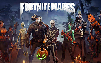 Attractive Fortnite for smarts, Mobile interface customization, Eye-catching themes, Gaming on-the-go HD wallpaper