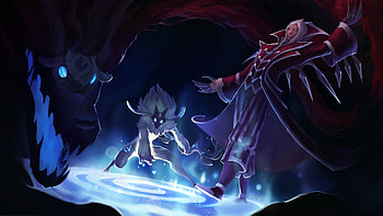 Kindred LoL HD wallpaper