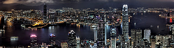 Dual screen city, Urban vistas, Seamless , Expansive views HD wallpaper