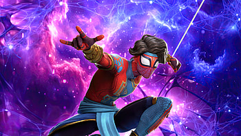 Spider Man As Pavitr Prabhakar In Marvel Strike Force , marvel-strike-force, games, spiderman, video-games, superheroes HD wallpaper