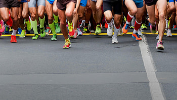 Marathon, Runner's high, Cannabis benefits, Flowertown HD wallpaper