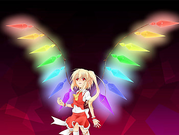 Anime, Shine, Light, Girl, Garland, Blonde HD wallpaper