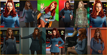 Dr. Elise McKennah played by Michele Specht, Star Trek, Elise McKennah, Dr McKennah, Michele Specht, Star Trek Continues HD wallpaper