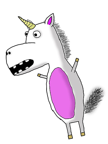 Animated Unicorn - ClipArt Best HD phone wallpaper