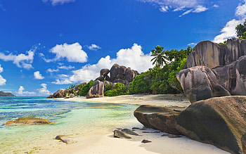 Stunning Seychelles view, , Nature's beauty, Idyllic escape HD wallpaper
