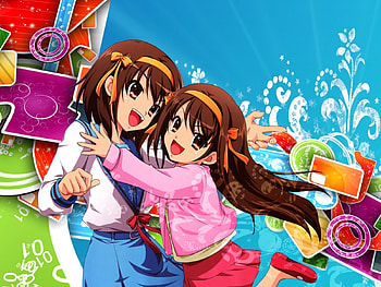 Haruhi Suzumiya, no yuutsu, anime, melancholy of, haruhi HD wallpaper