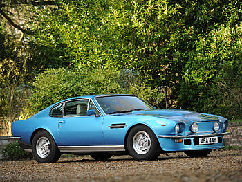Auto, Trees, Aston Martin, Cars, Side View, V8, Vantage, 1977 HD wallpaper