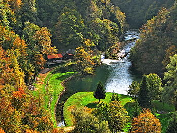 Source-of-River-Mrenica, beauriful, river, mrenica HD wallpaper