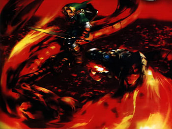 the boss, videogame, video game, boss, nintendo, dragon, zelda, link, fire HD wallpaper
