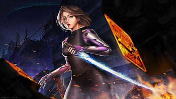 Alita Battle Angel New Art, alita-battle-angel, artist, artwork, artstation HD wallpaper