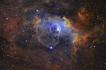 SPACE, planets, clouds, colors, stars HD wallpaper