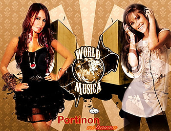 Portinon , dulce maria, mis princessas, anahi HD wallpaper