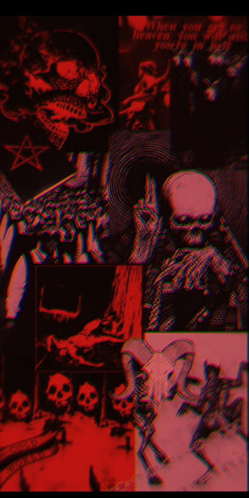 Gothic (red) aesthetic, red, art, goth HD phone wallpaper