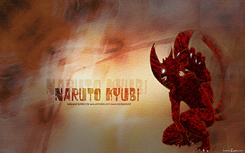 anime naruto kyuubi four tails, kyuubi, tails, anime, four, naruto HD wallpaper