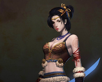 Fantasy girl, fantasy, art, pretty, woman HD wallpaper