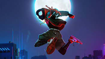 Spider Man Into the Spider Verse , Background HD wallpaper