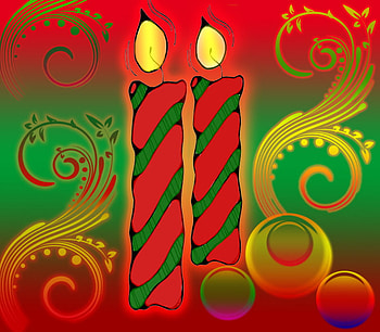 This is Christmas, holidays, glow, lights, christmas HD wallpaper