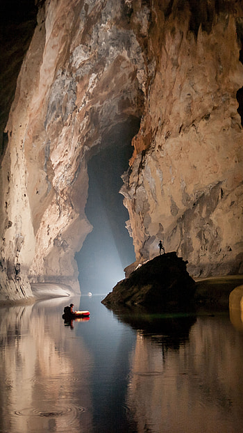 Cave, Natural Cave HD phone wallpaper