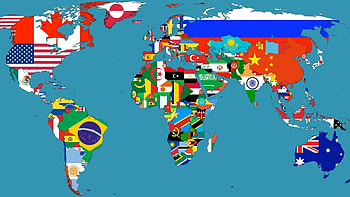 International Flags, 40 flags , Multinational collection, Cultural diversity HD wallpaper