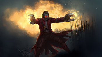 Star Lord Man Without Fear, star-lord, superheroes, artwork, digital-art, art, artstation HD wallpaper