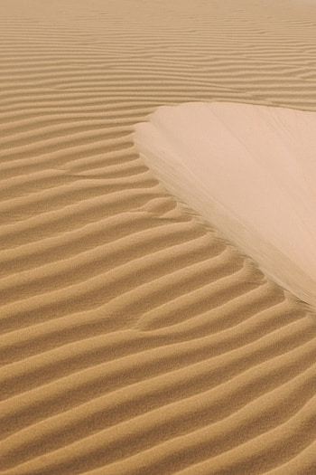 Nature, Waves, Sand, Desert, Wavy, Dunes HD phone wallpaper