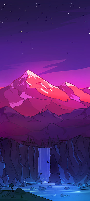 Chill, atmosphere, sky, hill, new, minimal, unusual HD phone wallpaper