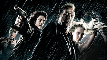 Sin City, Gritty visuals, Dark and moody, Urban decadence HD wallpaper
