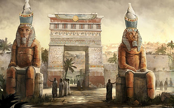 Cool Egyptian , Mythical symbols, Ancient civilization, Exotic charm HD wallpaper