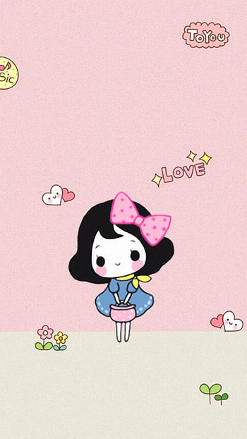 Cute girl, anime HD phone wallpaper