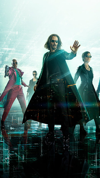 The Matrix Resurrections, Movie HD phone wallpaper